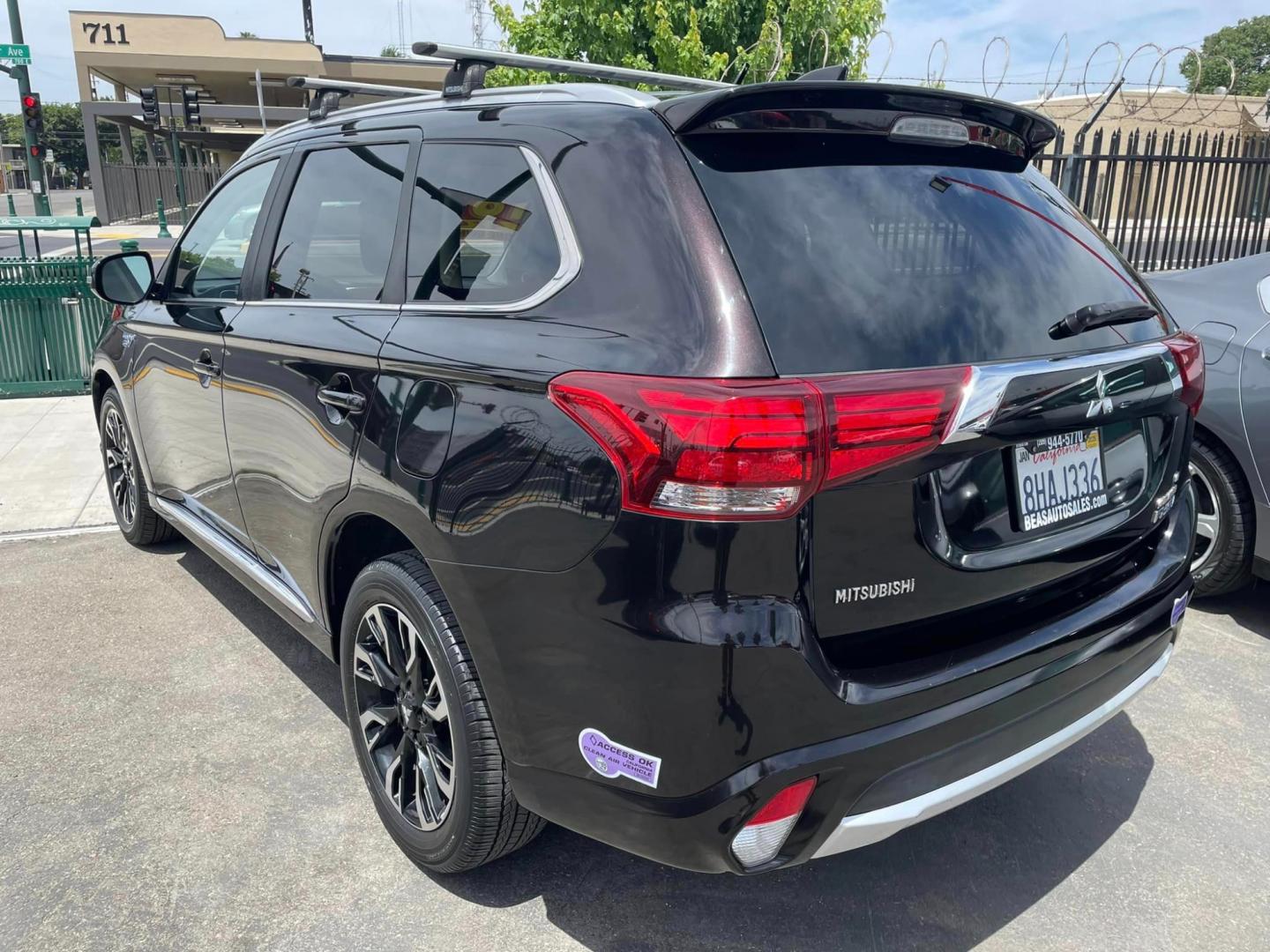 2018 BLACK /BLACK Mitsubishi Outlander PHEV (JA4J24A59JZ) , located at 744 E Miner Ave, Stockton, CA, 95202, (209) 944-5770, 37.956863, -121.282082 - PLUS TAXES AND FEES - Photo#12